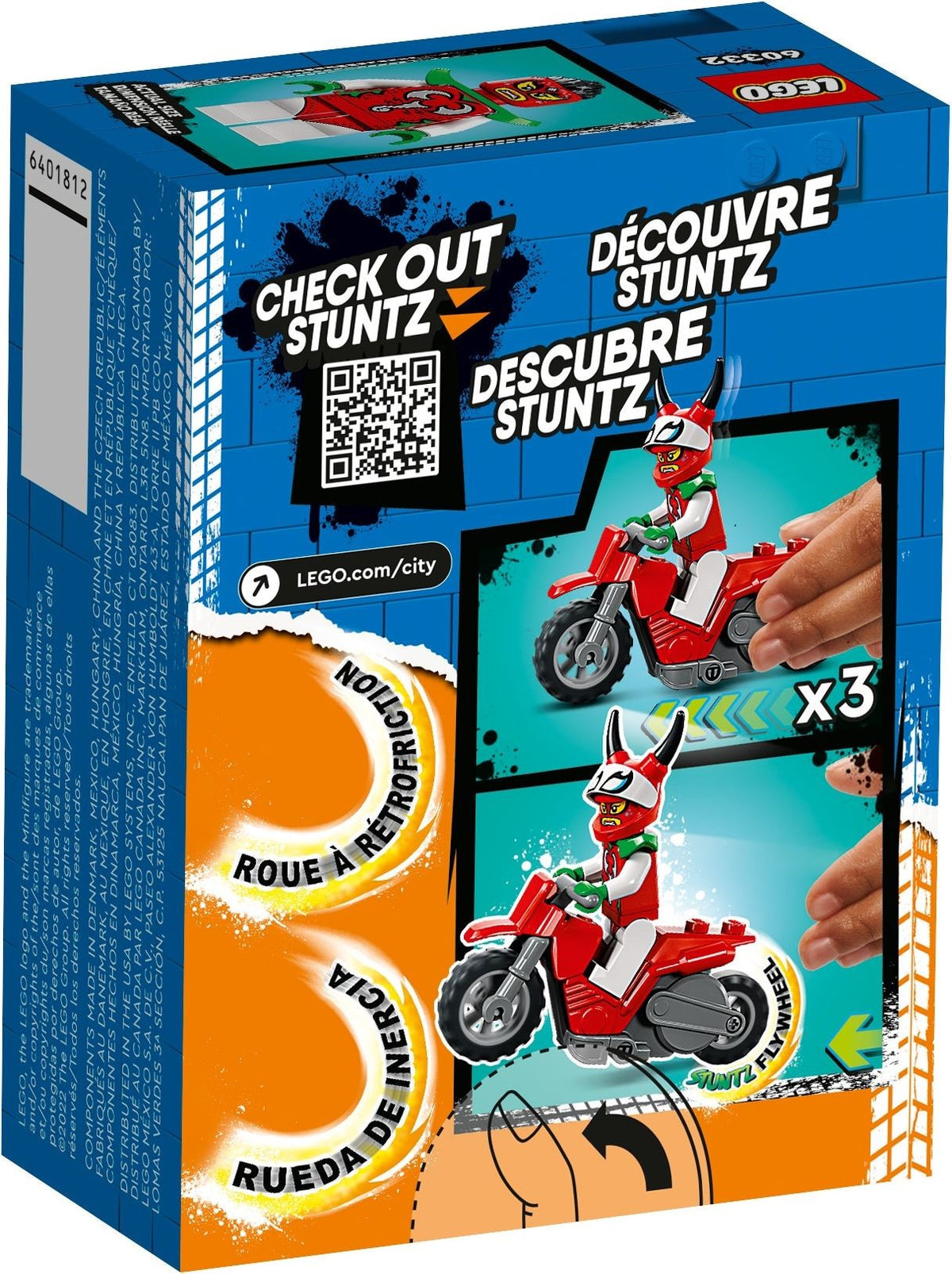 LEGO City 60332 Skorpion-Stuntbike