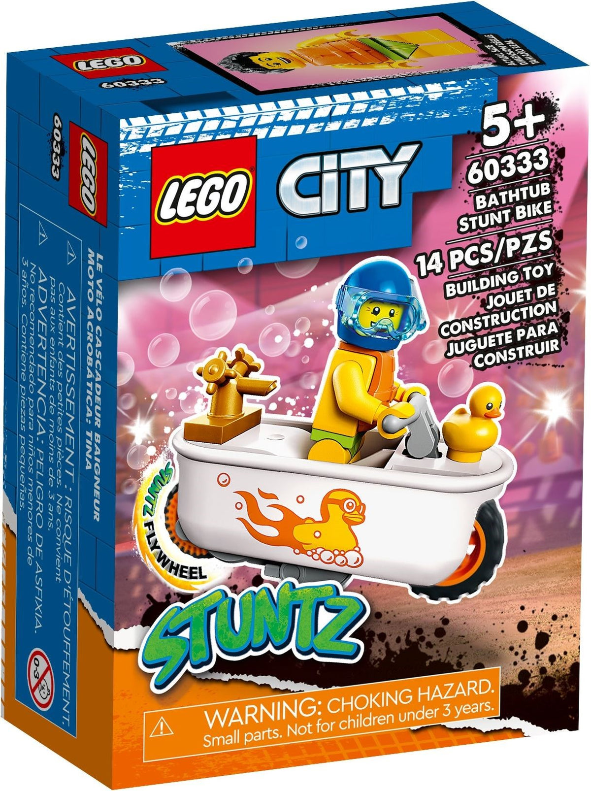LEGO City 60333 Badewannen-Stuntbike