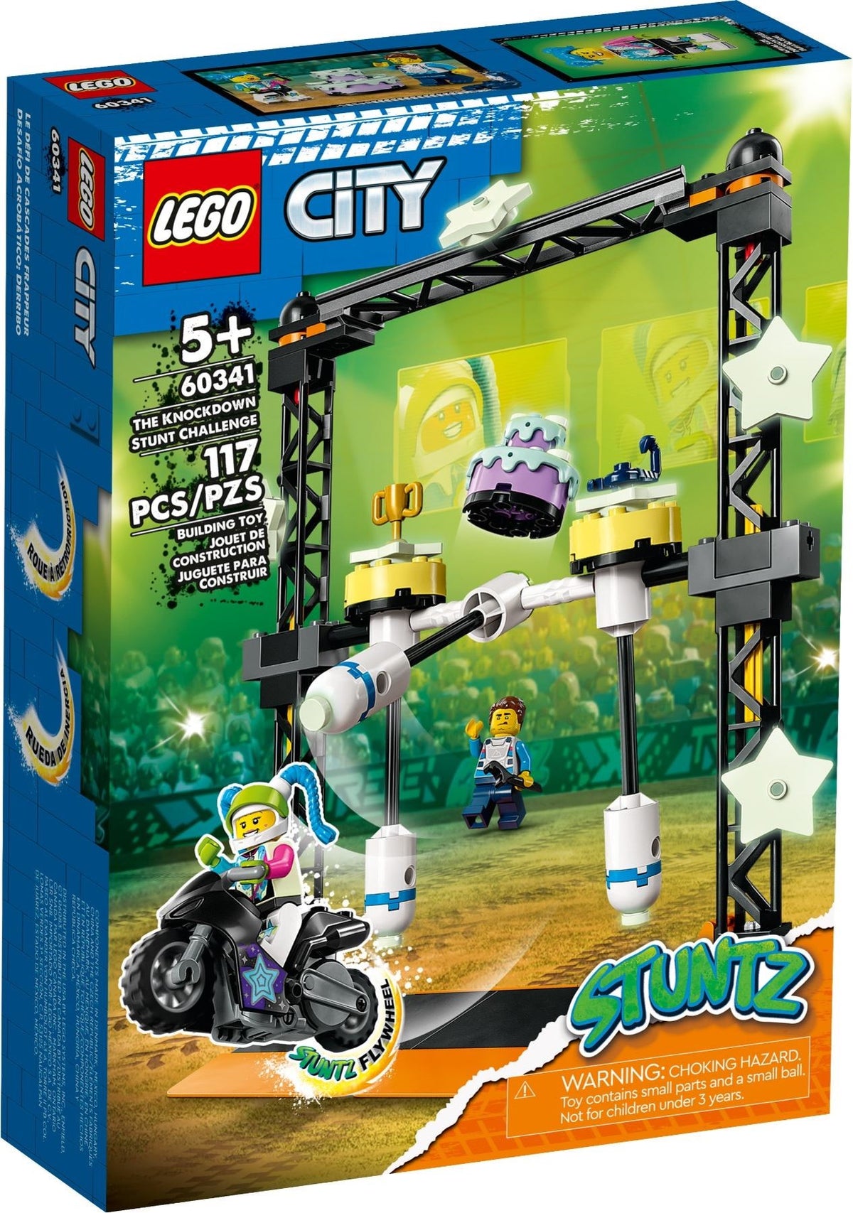 LEGO City 60341 Umstoß-Stuntchallenge