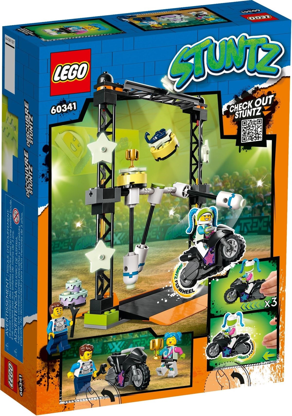 LEGO City 60341 Umstoß-Stuntchallenge