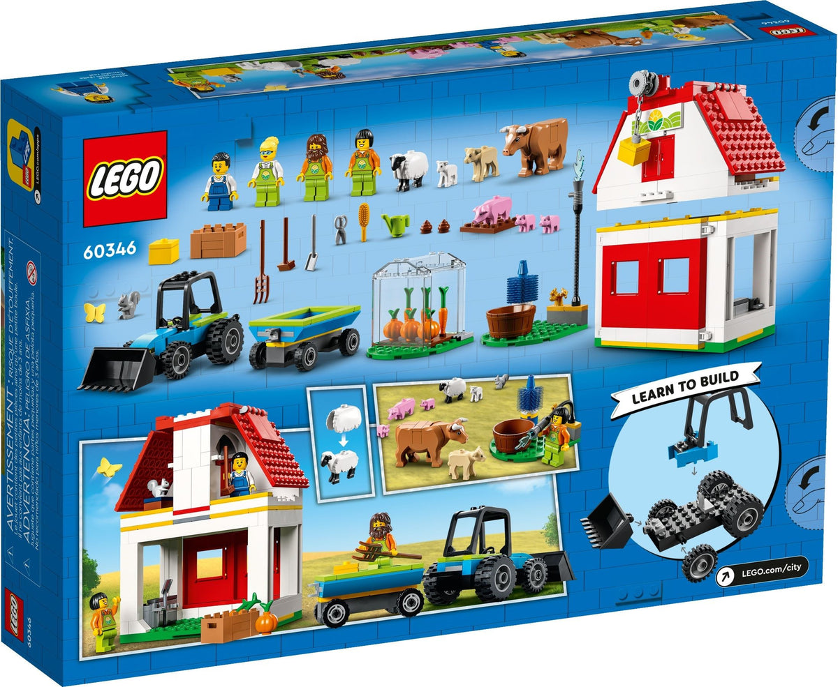 LEGO City 60346 Bauernhof mit Tieren