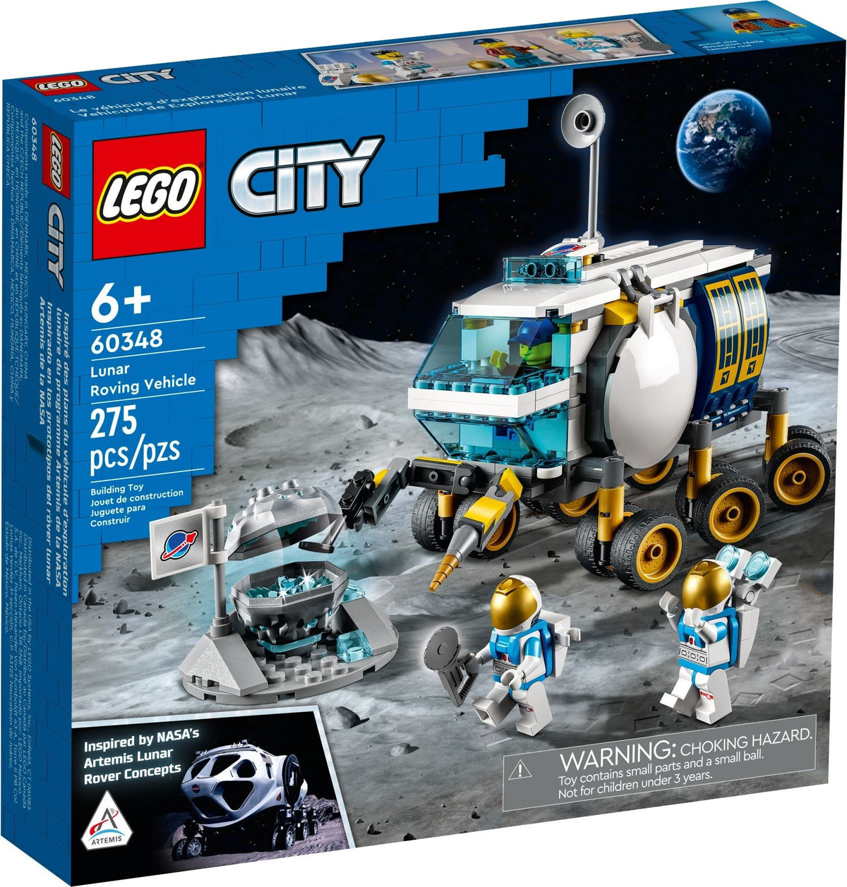 LEGO City 60348 Mond-Rover