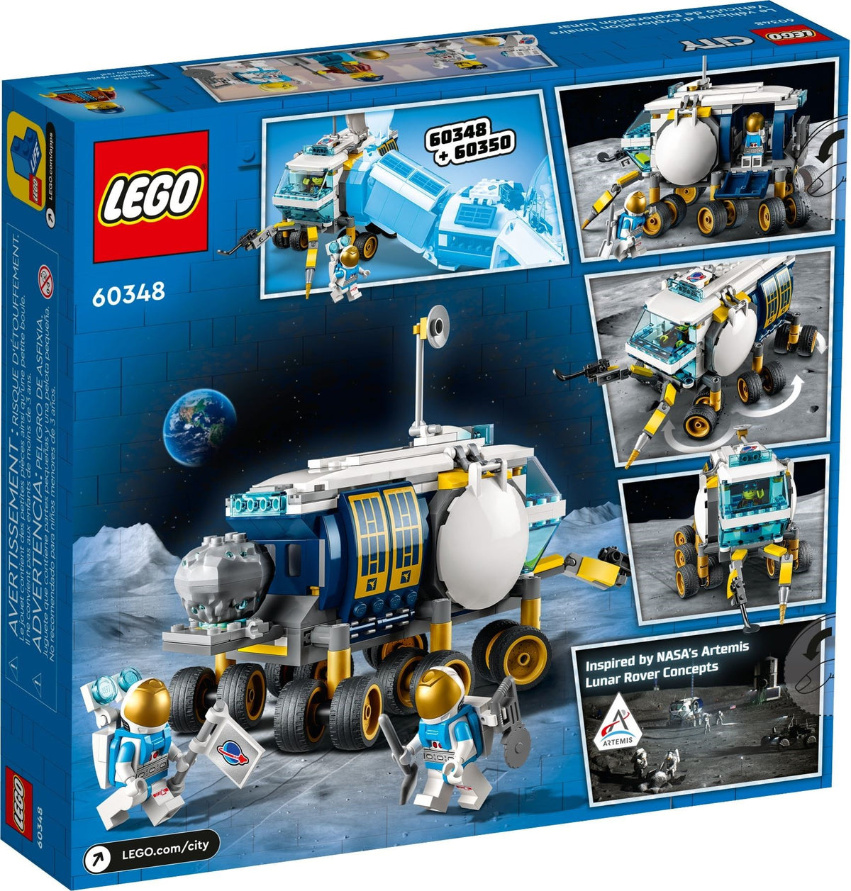 LEGO City 60348 Mond-Rover