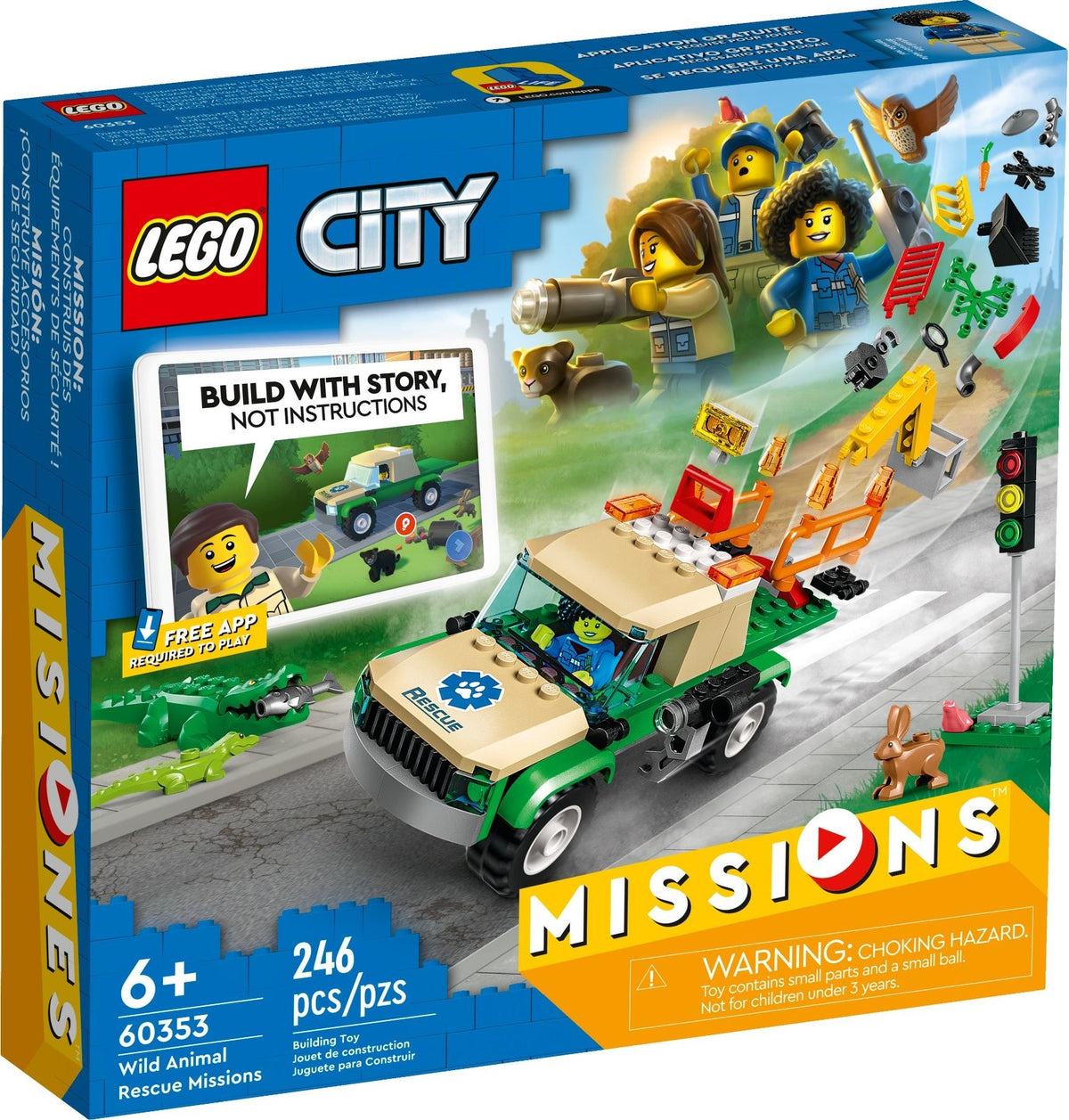 LEGO City 60353 Tierrettungsmissionen