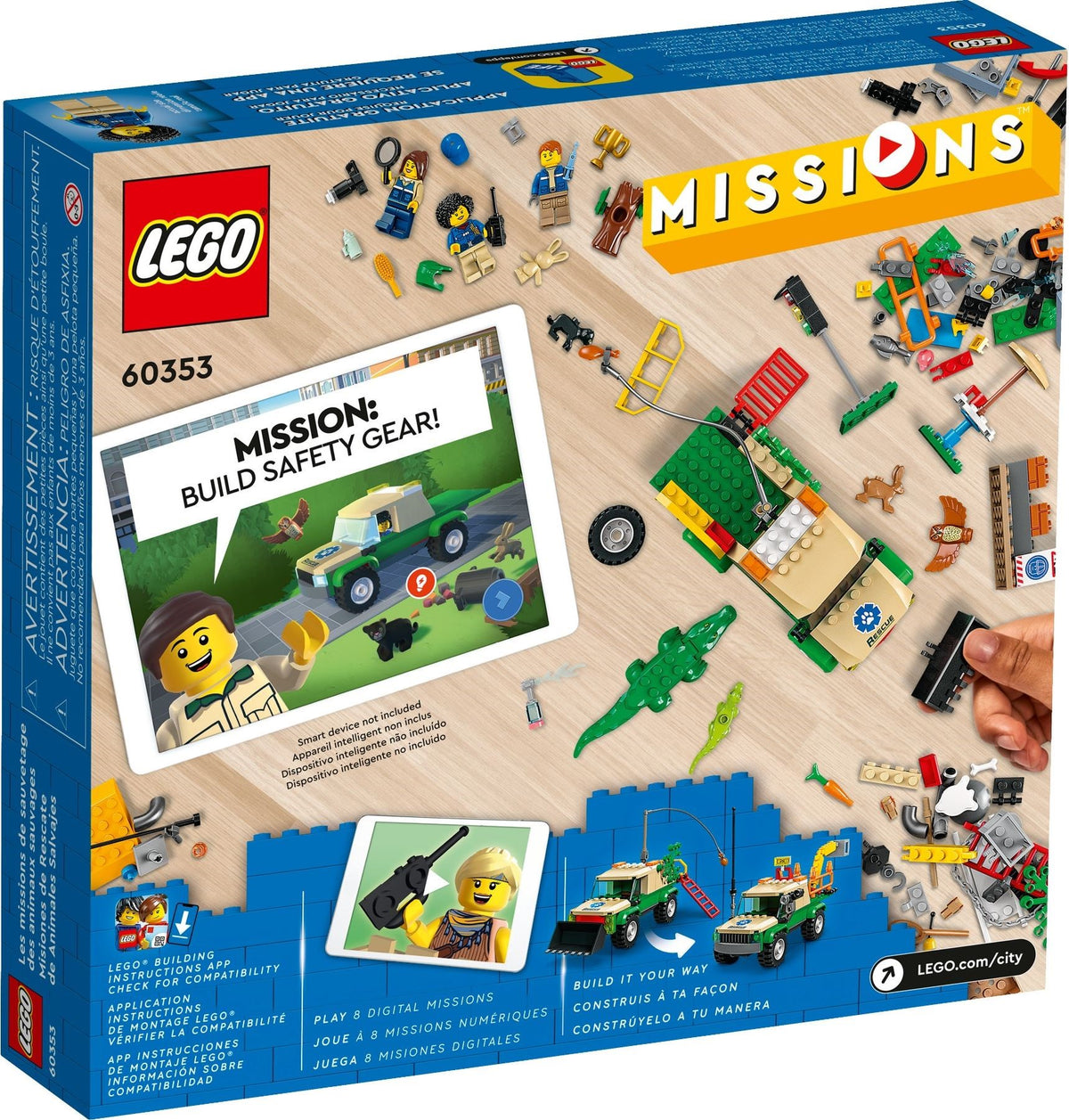 LEGO City 60353 Tierrettungsmissionen
