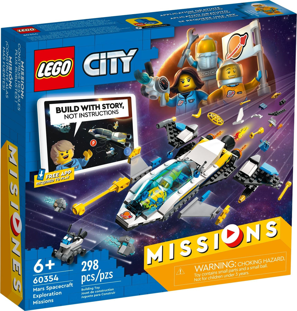 LEGO City 60354 Erkundungsmissionen im Weltraum