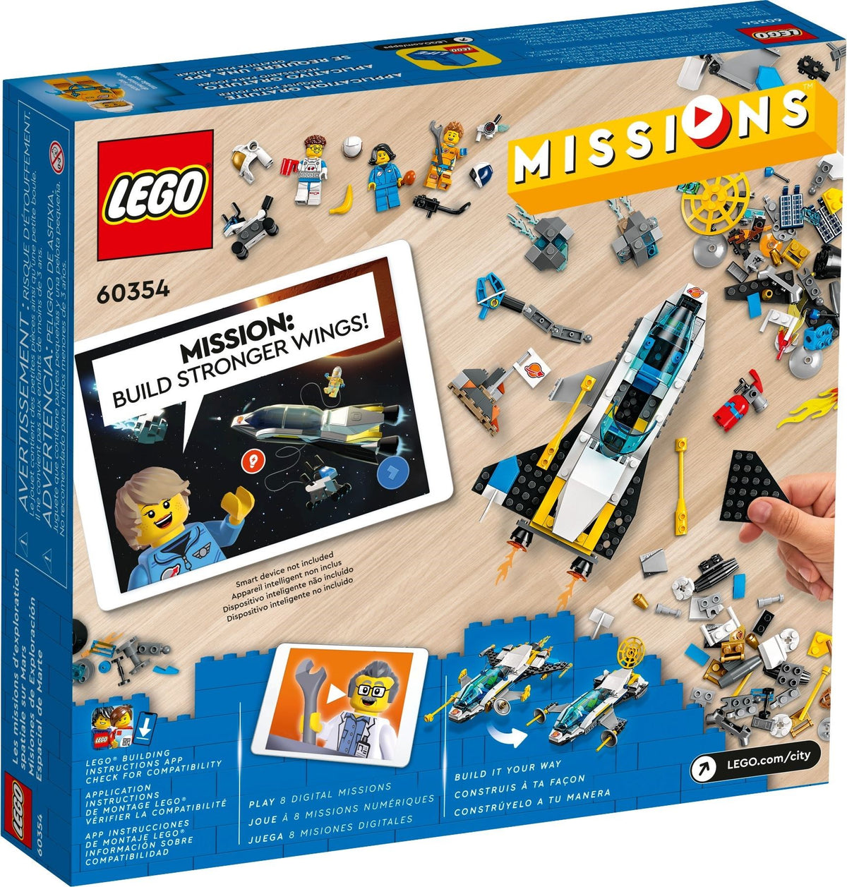 LEGO City 60354 Erkundungsmissionen im Weltraum