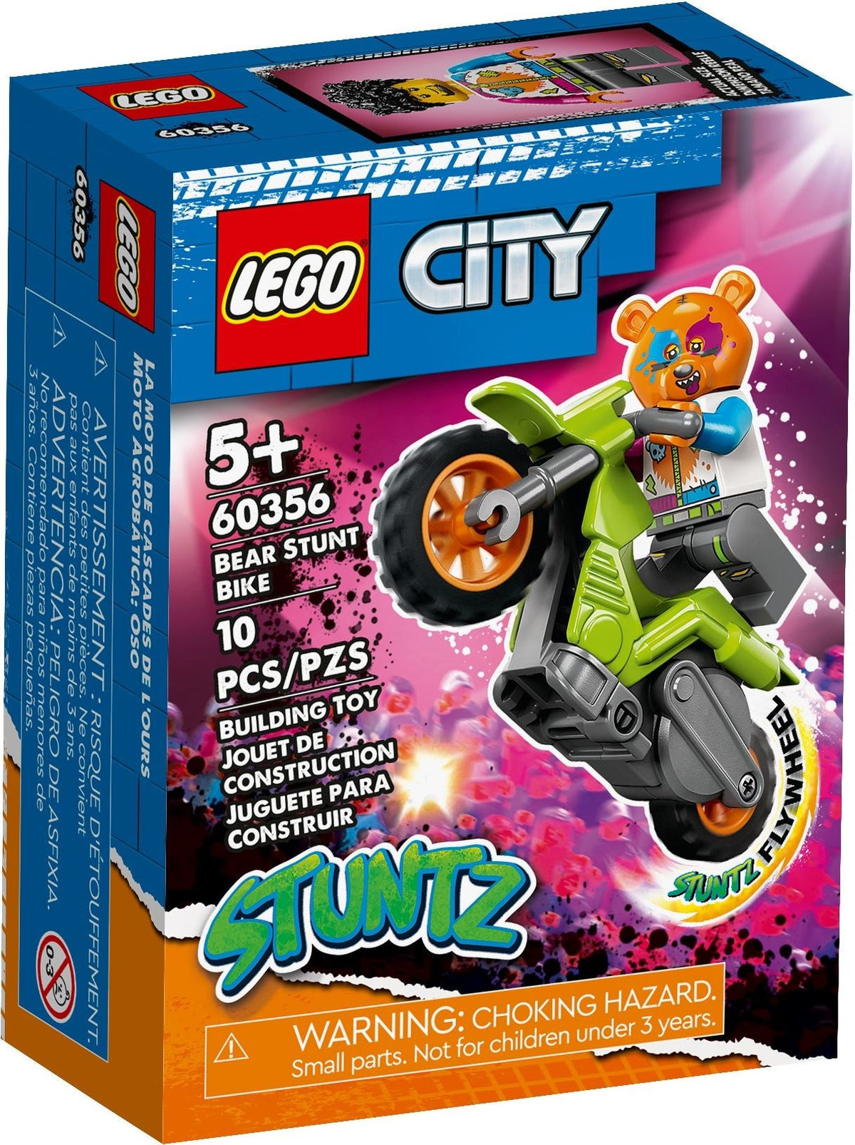 LEGO City 60356 Bären-Stuntbike