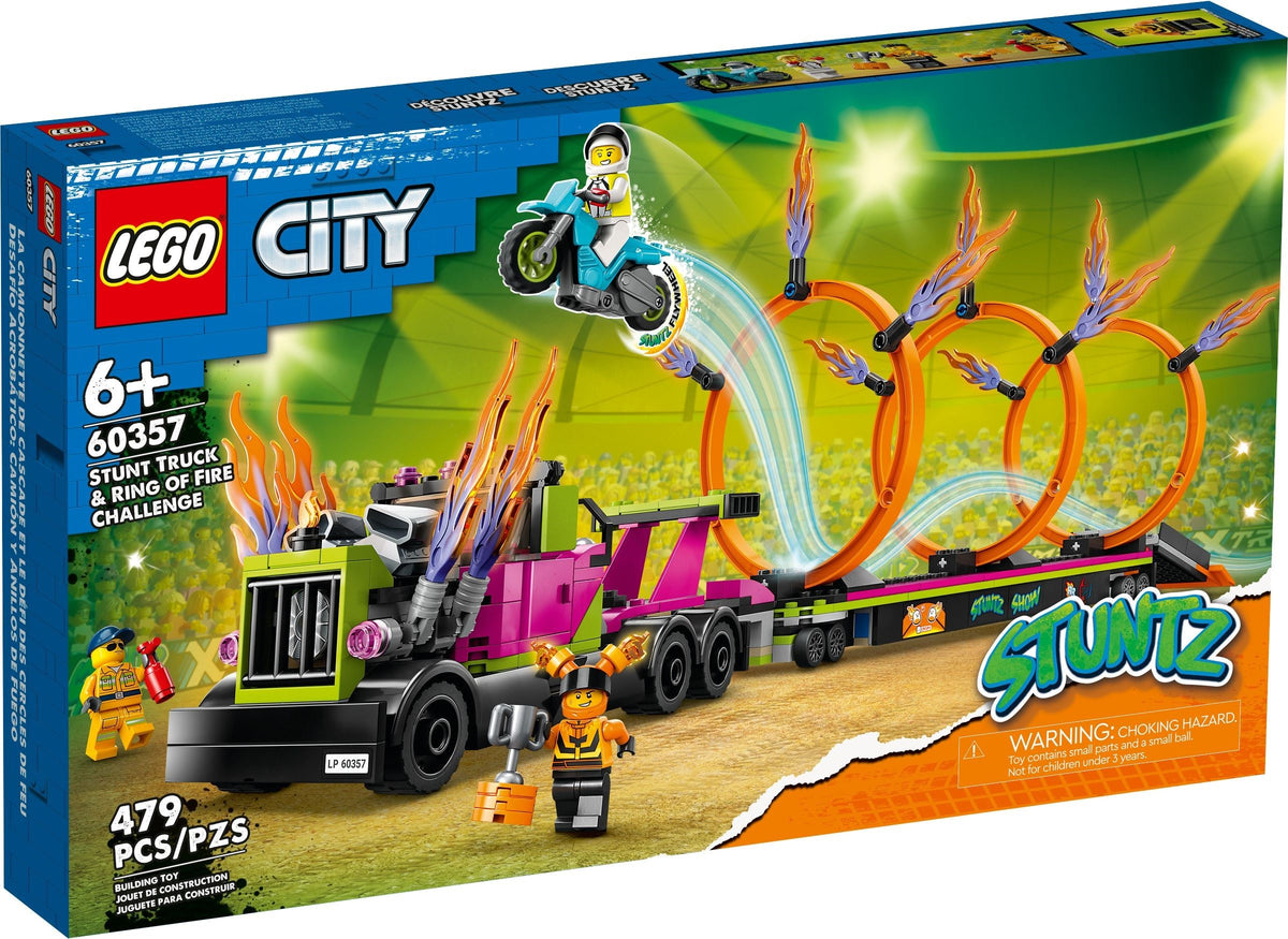 LEGO City 60357 Stunttruck &amp; Feuerreifen-Challenge