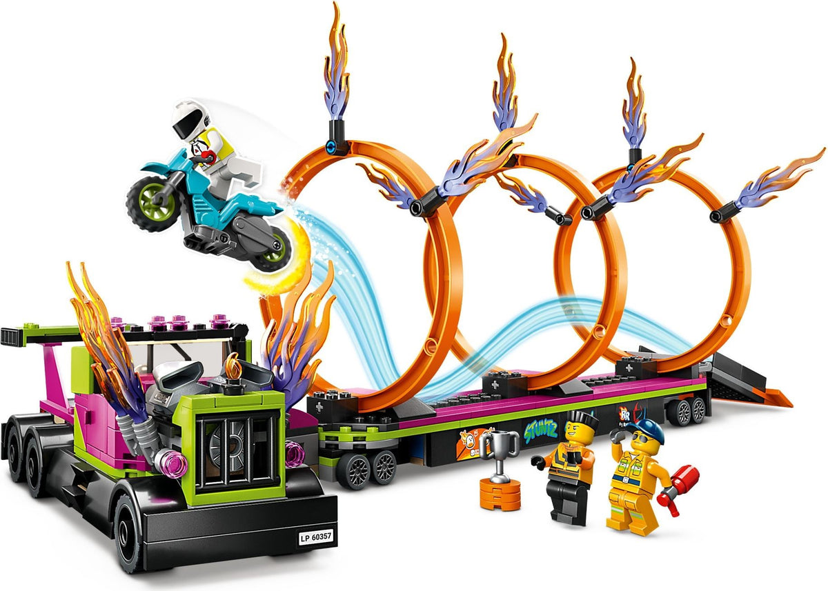 LEGO City 60357 Stunttruck &amp; Feuerreifen-Challenge