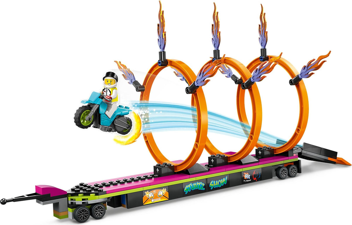 LEGO City 60357 Stunttruck &amp; Feuerreifen-Challenge