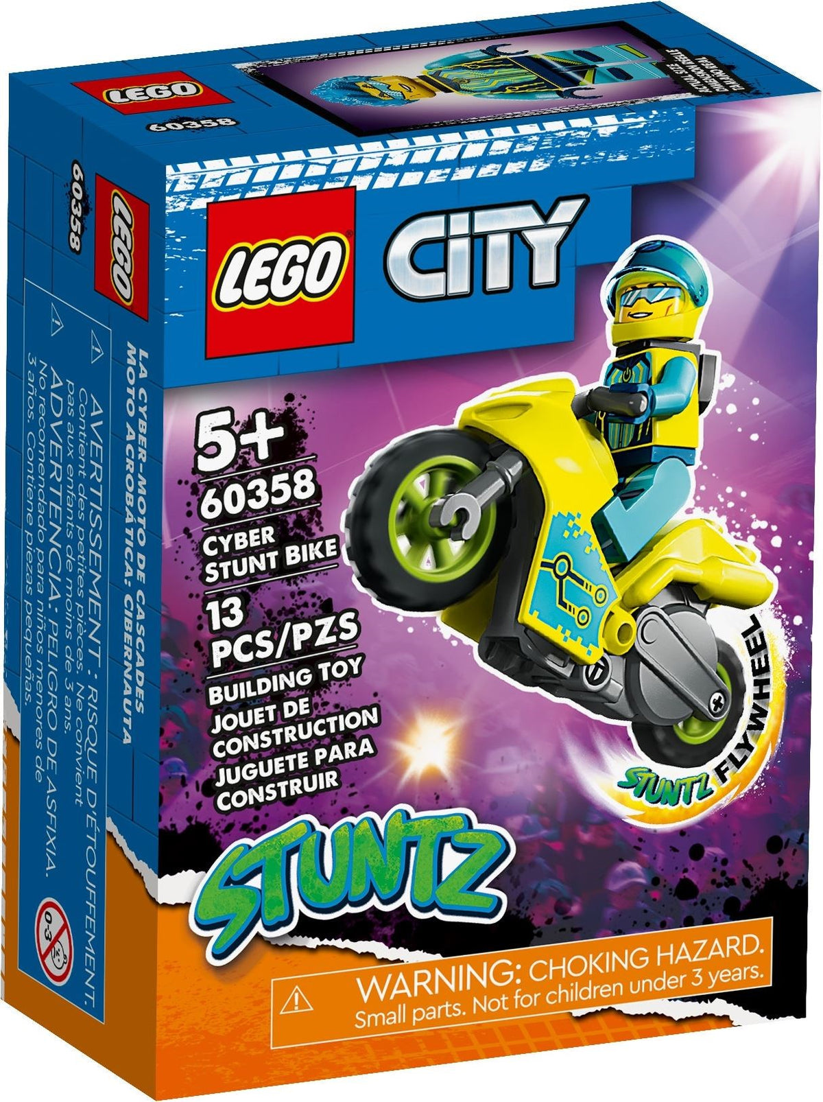 LEGO City 60358 Cyber-Stuntbike
