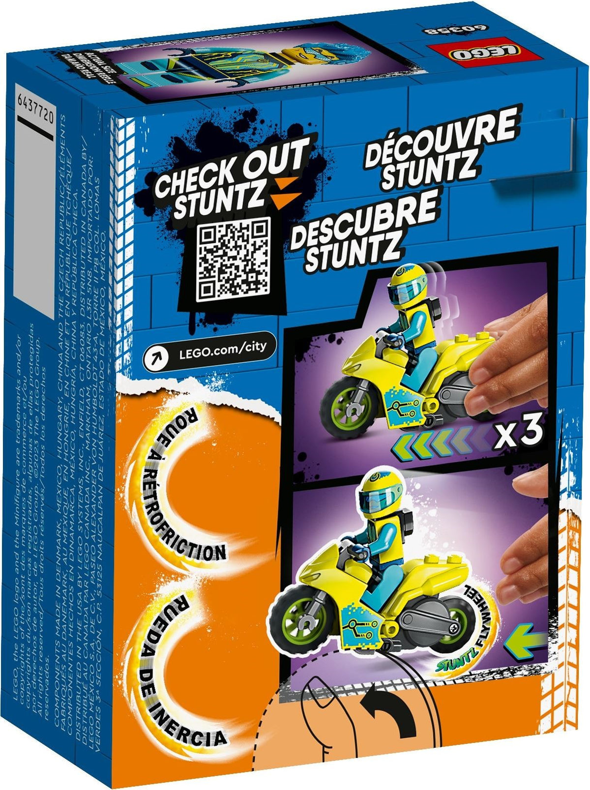 LEGO City 60358 Cyber-Stuntbike