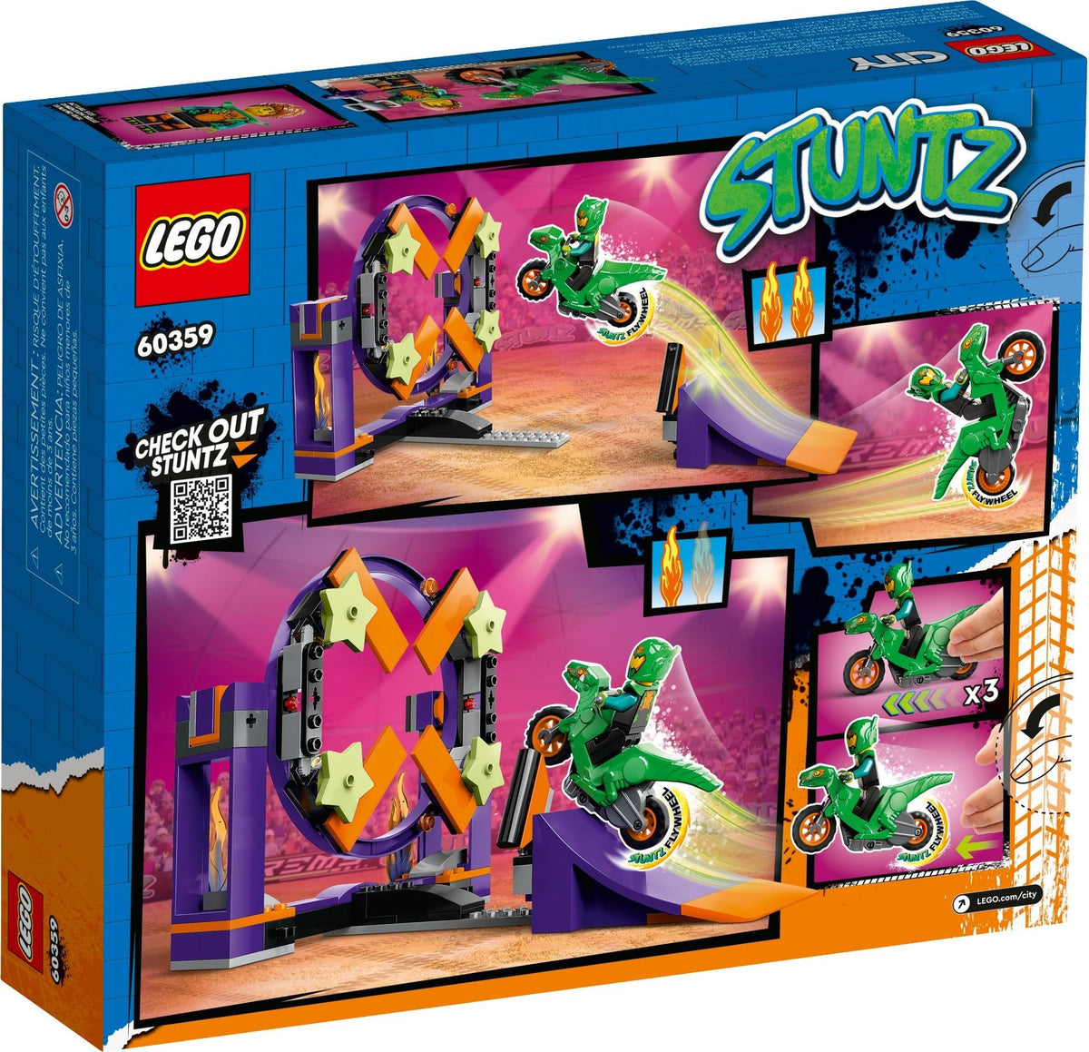 LEGO City 60359 Stuntrampe mit Dunk-Challenge