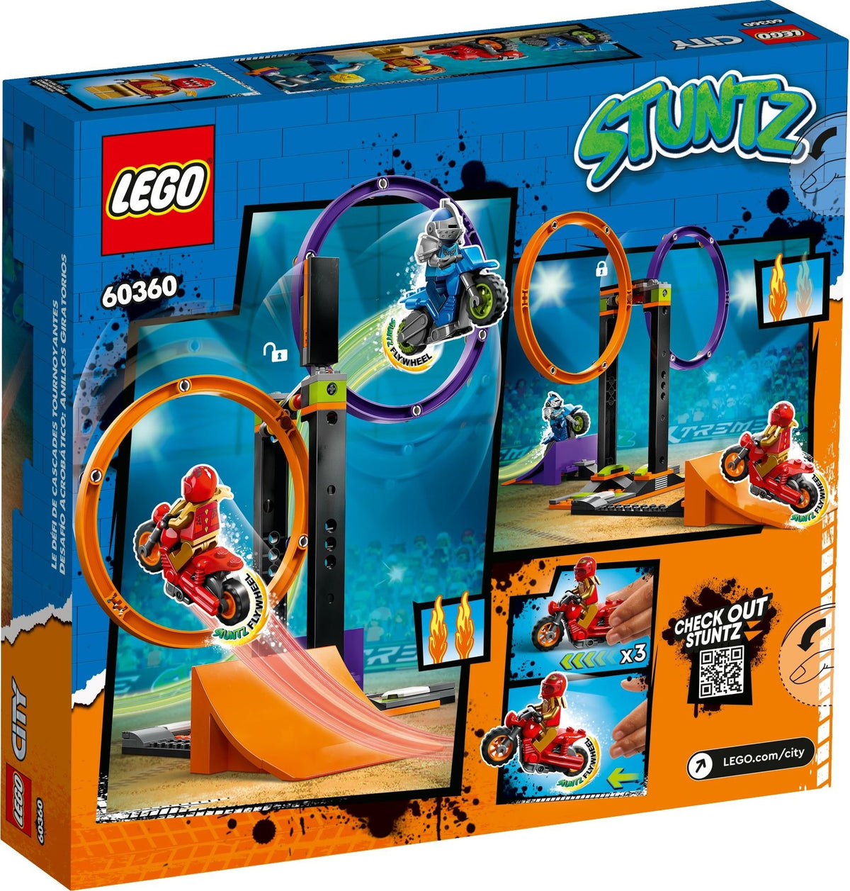 LEGO City 60360 Kreisende Reifen-Challenge