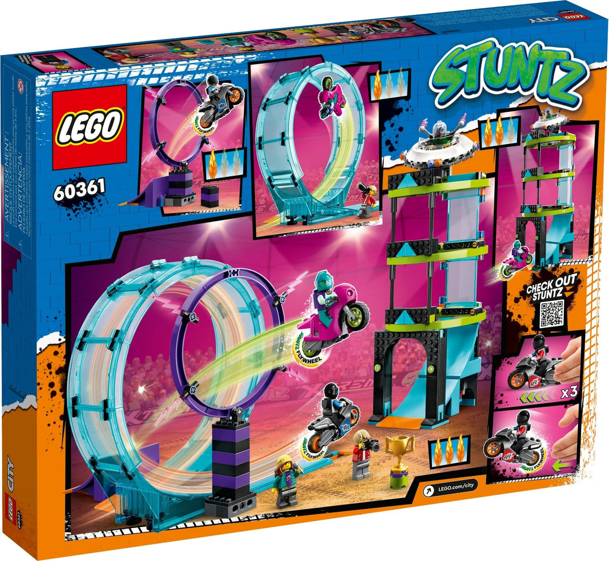 LEGO City 60361 Ultimative Stuntfahrer-Challenge