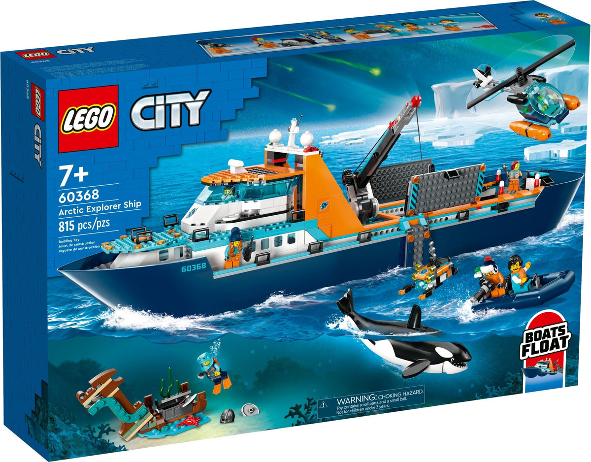 LEGO City 60368 Arktis-Forschungsschiff