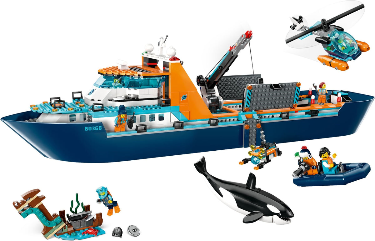 LEGO City 60368 Arktis-Forschungsschiff