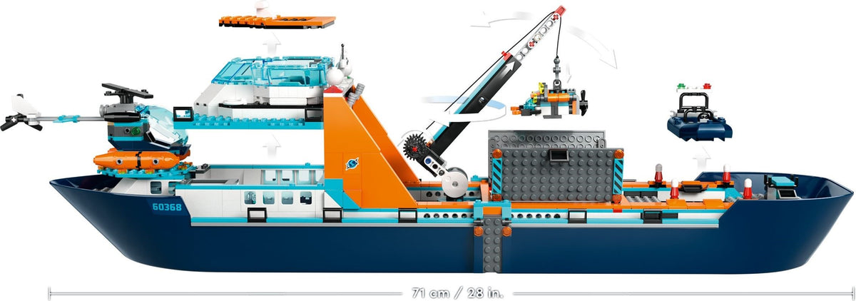 LEGO City 60368 Arktis-Forschungsschiff