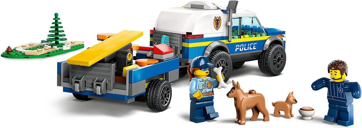 LEGO City 60369 Mobiles Polizeihunde-Training