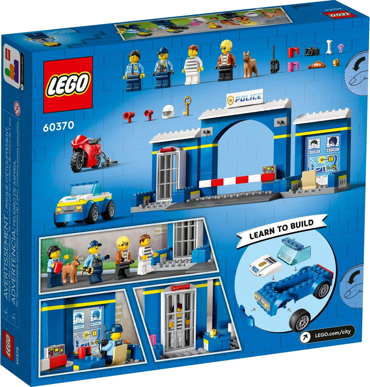 LEGO City 60370 Ausbruch aus der Polizeistation