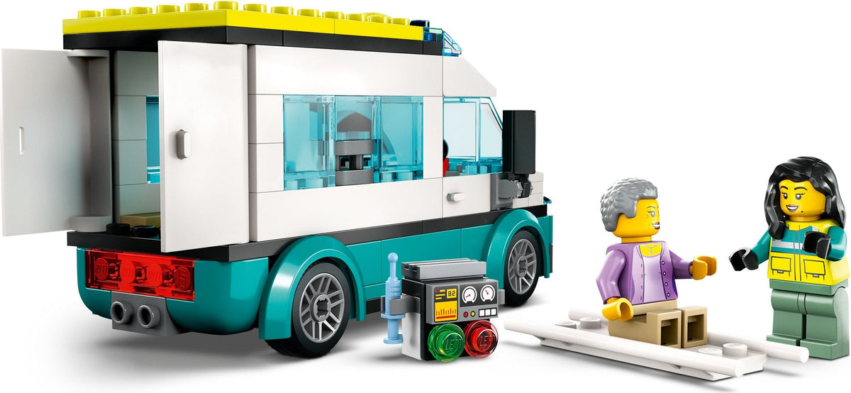 LEGO City 60371 Hauptquartier der Rettungsfahrzeuge