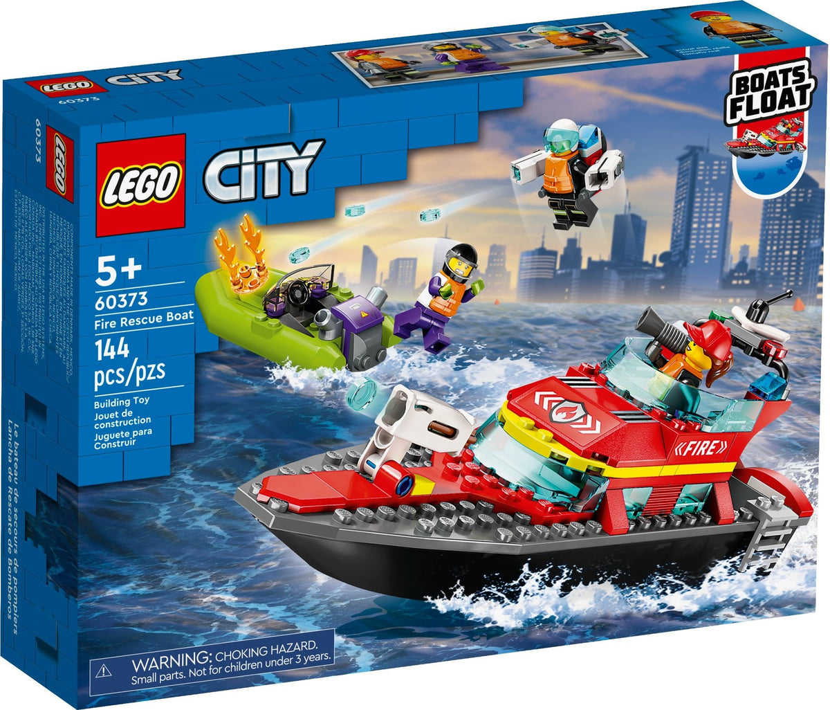 LEGO City 60373 Feuerwehrboot