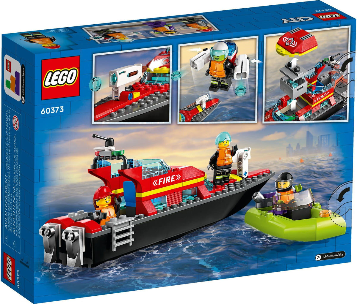 LEGO City 60373 Feuerwehrboot
