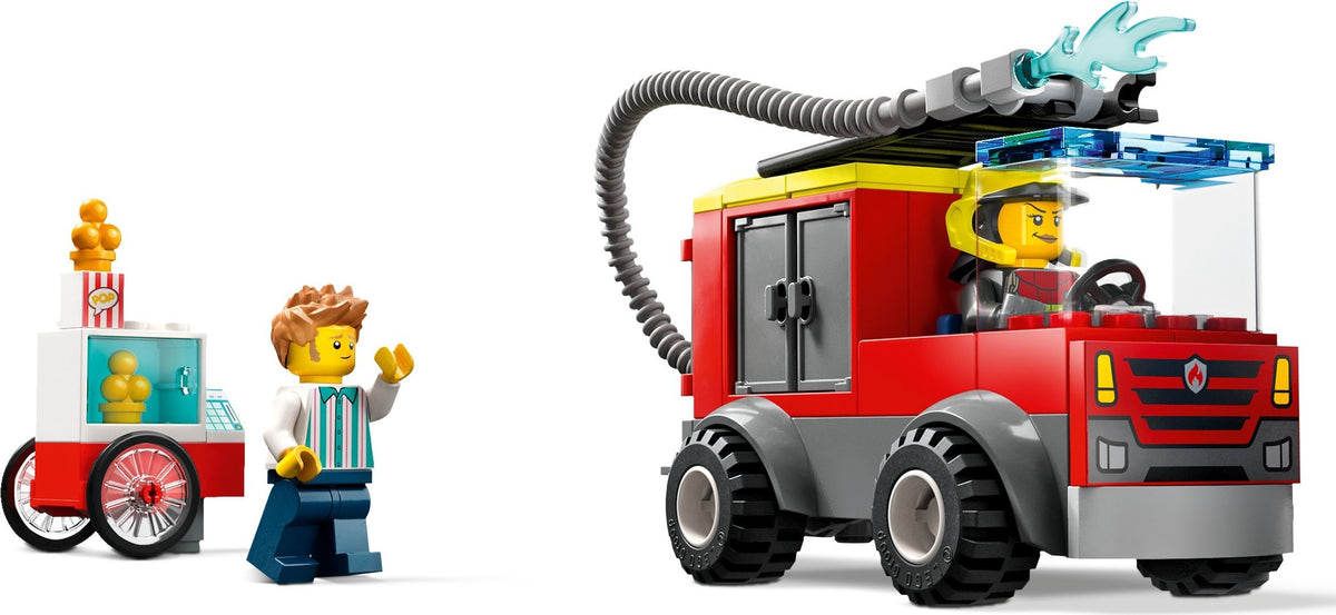 LEGO City 60375 Feuerwehrstation und Löschauto