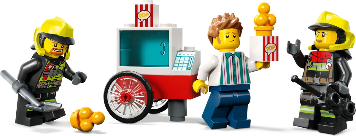 LEGO City 60375 Feuerwehrstation und Löschauto