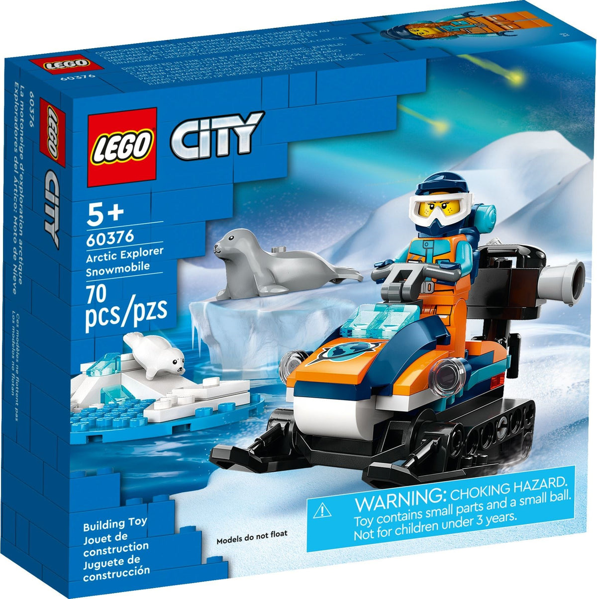 LEGO City 60376 Arktis-Schneemobil