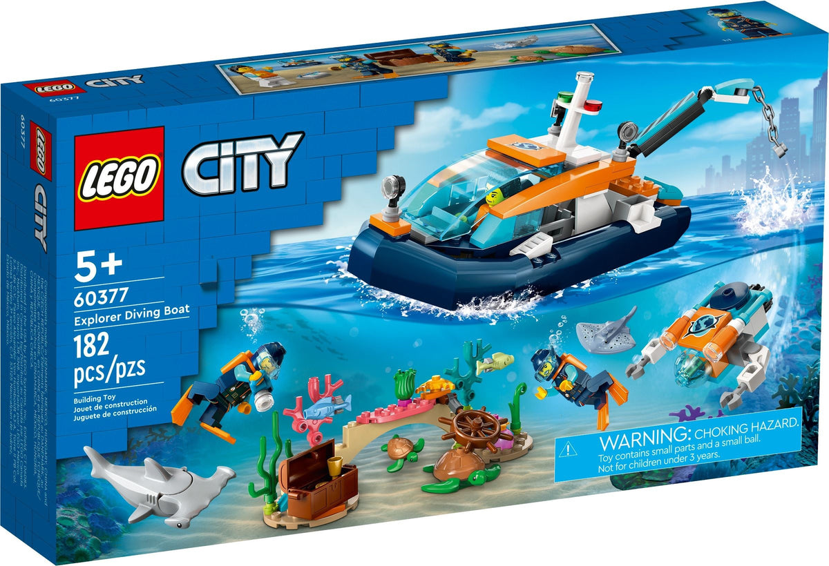 LEGO City 60377 Meeresforscher-Boot