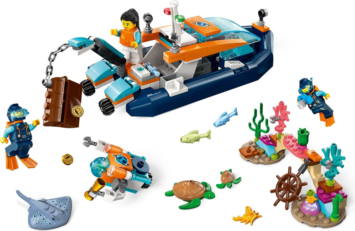 LEGO City 60377 Meeresforscher-Boot