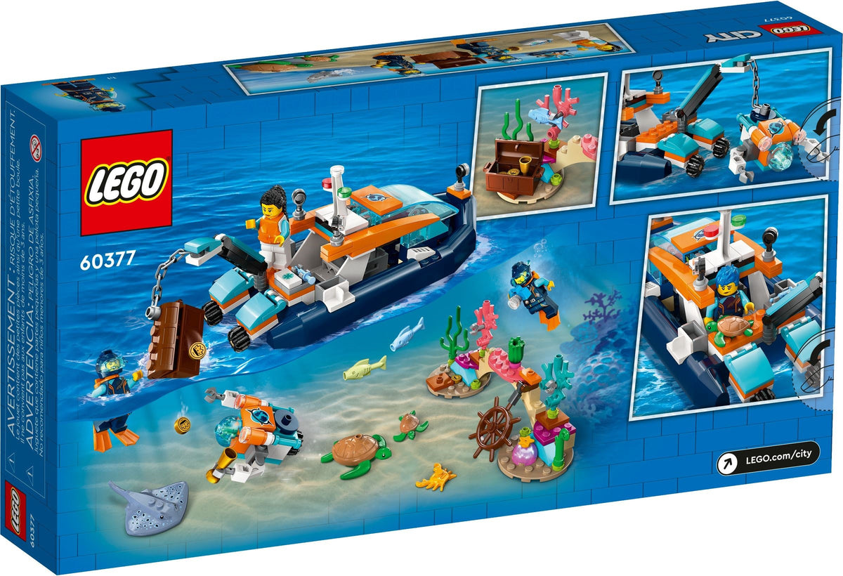 LEGO City 60377 Meeresforscher-Boot