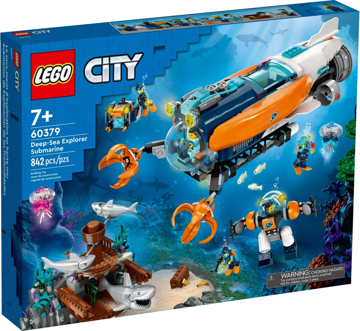 LEGO City 60379 Forscher-U-Boot