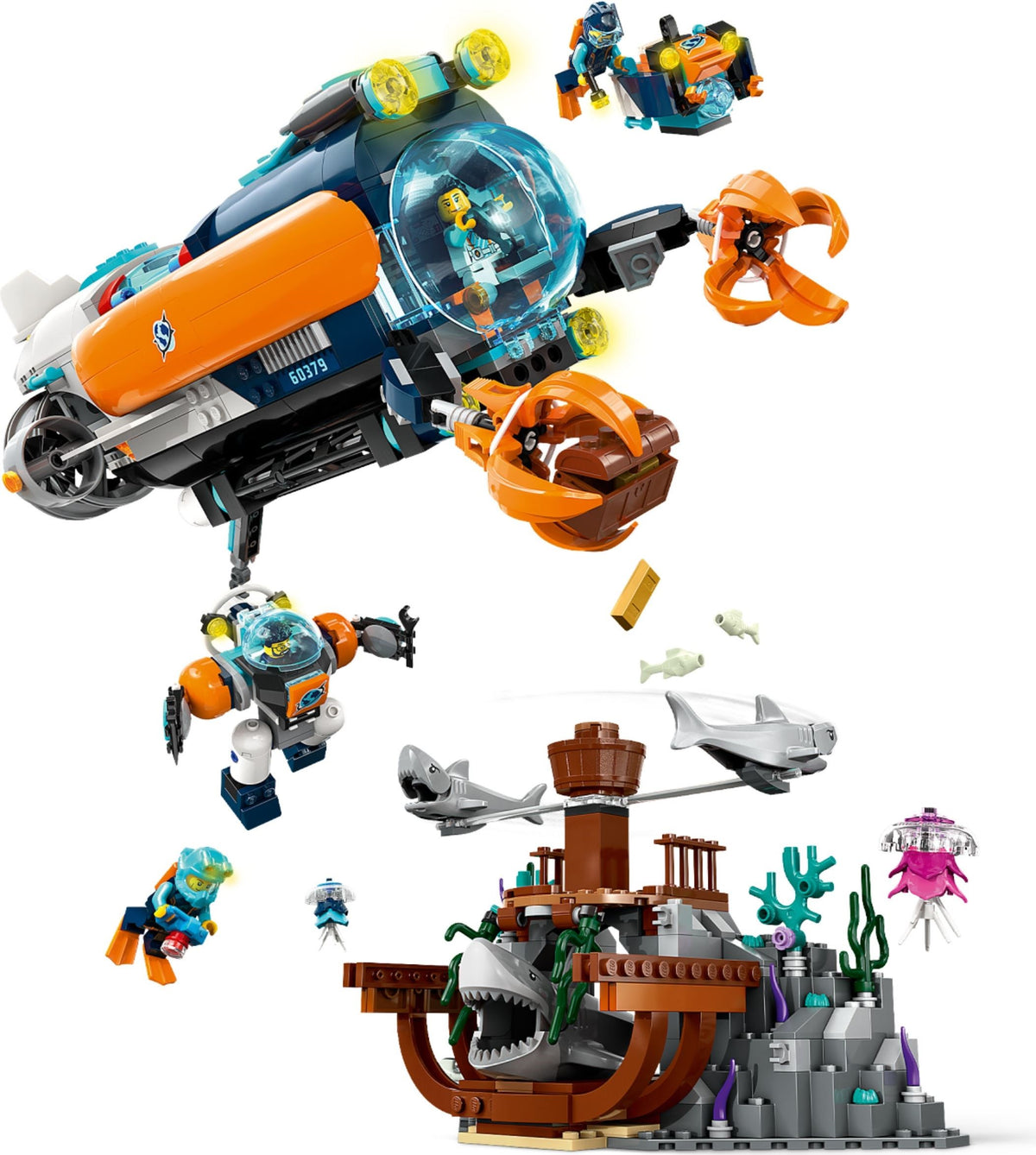 LEGO City 60379 Forscher-U-Boot