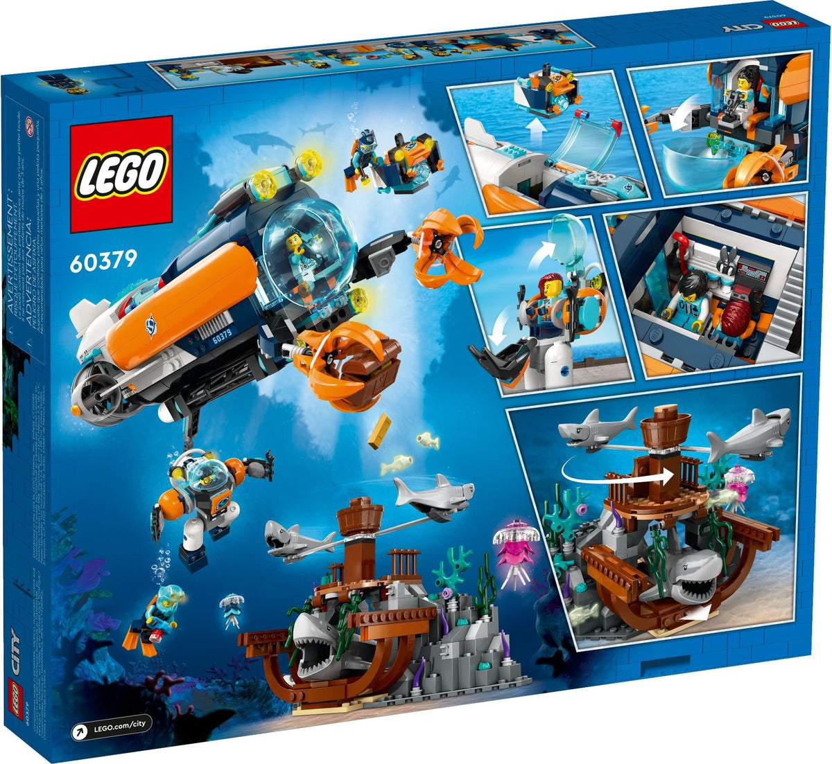 LEGO City 60379 Forscher-U-Boot