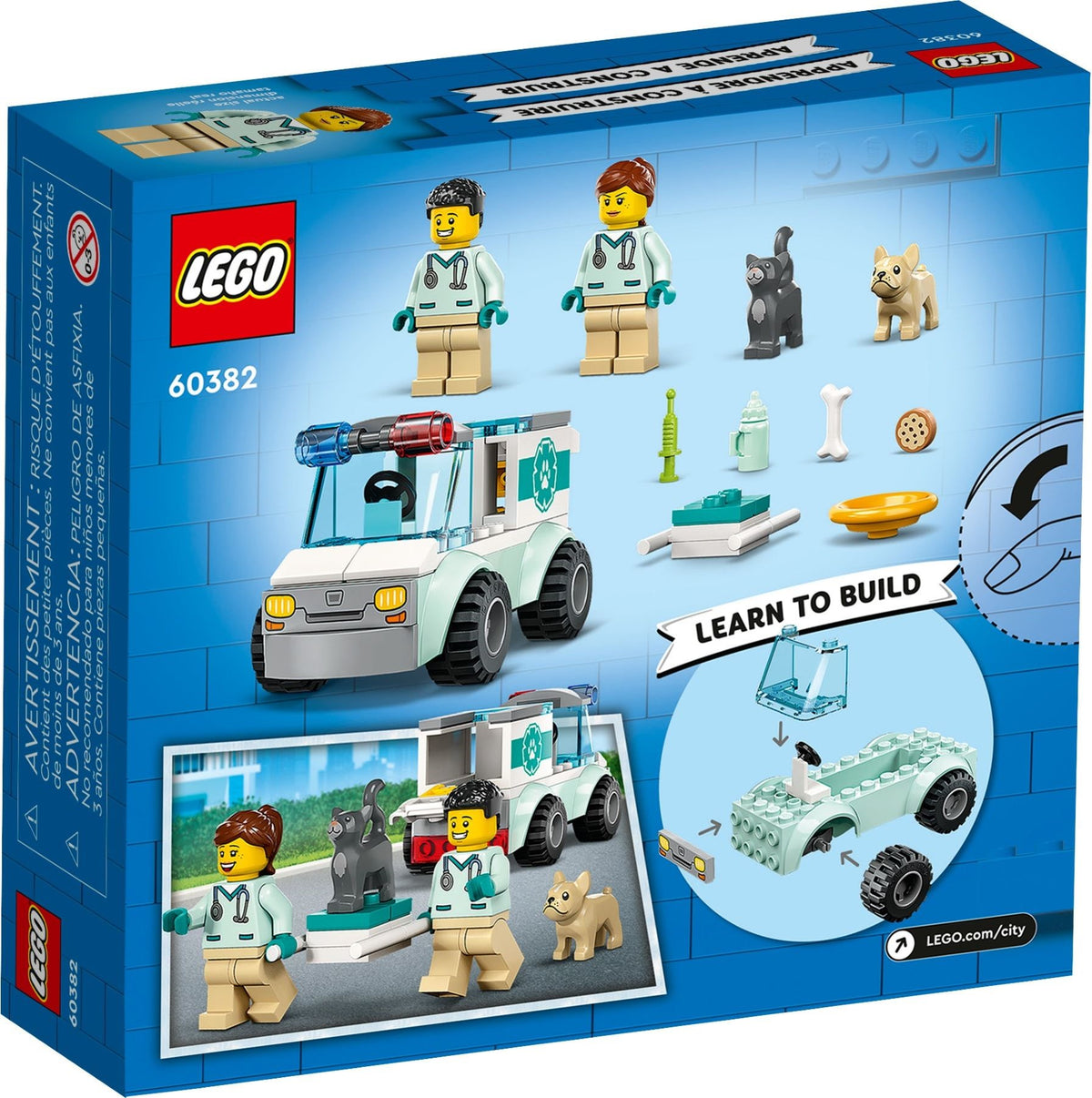 LEGO City 60382 Tierrettungswagen