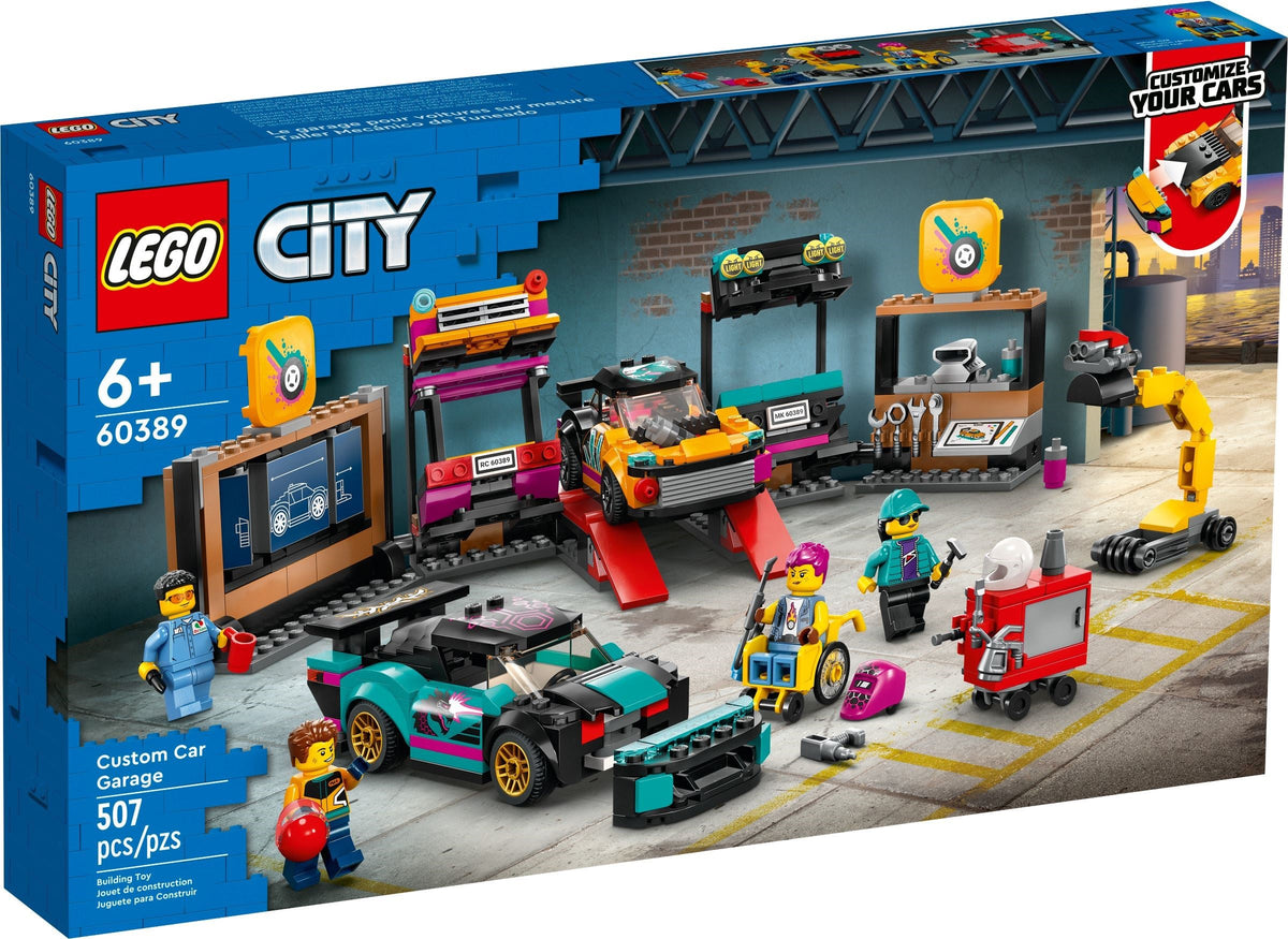 LEGO City 60389 Autowerkstatt