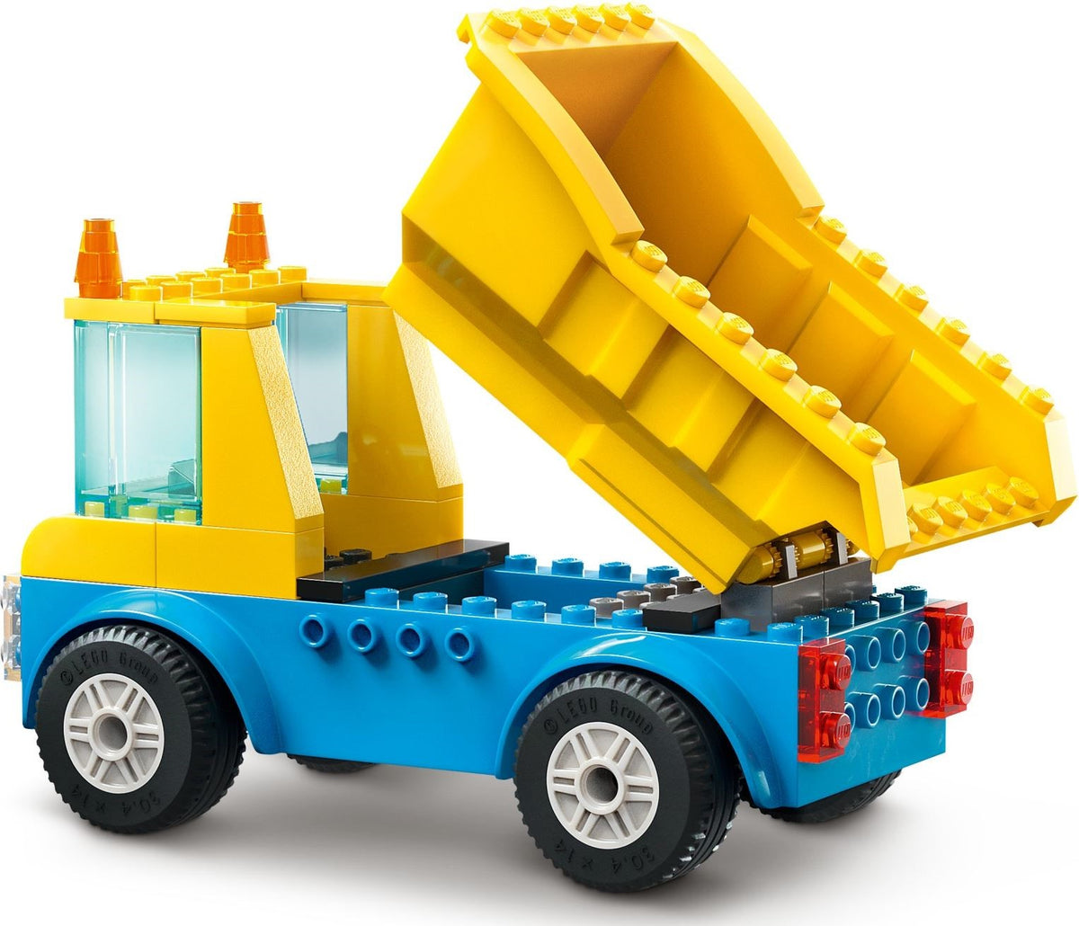 LEGO City 60391 Baufahrzeuge und Kran mit Abrissbirne