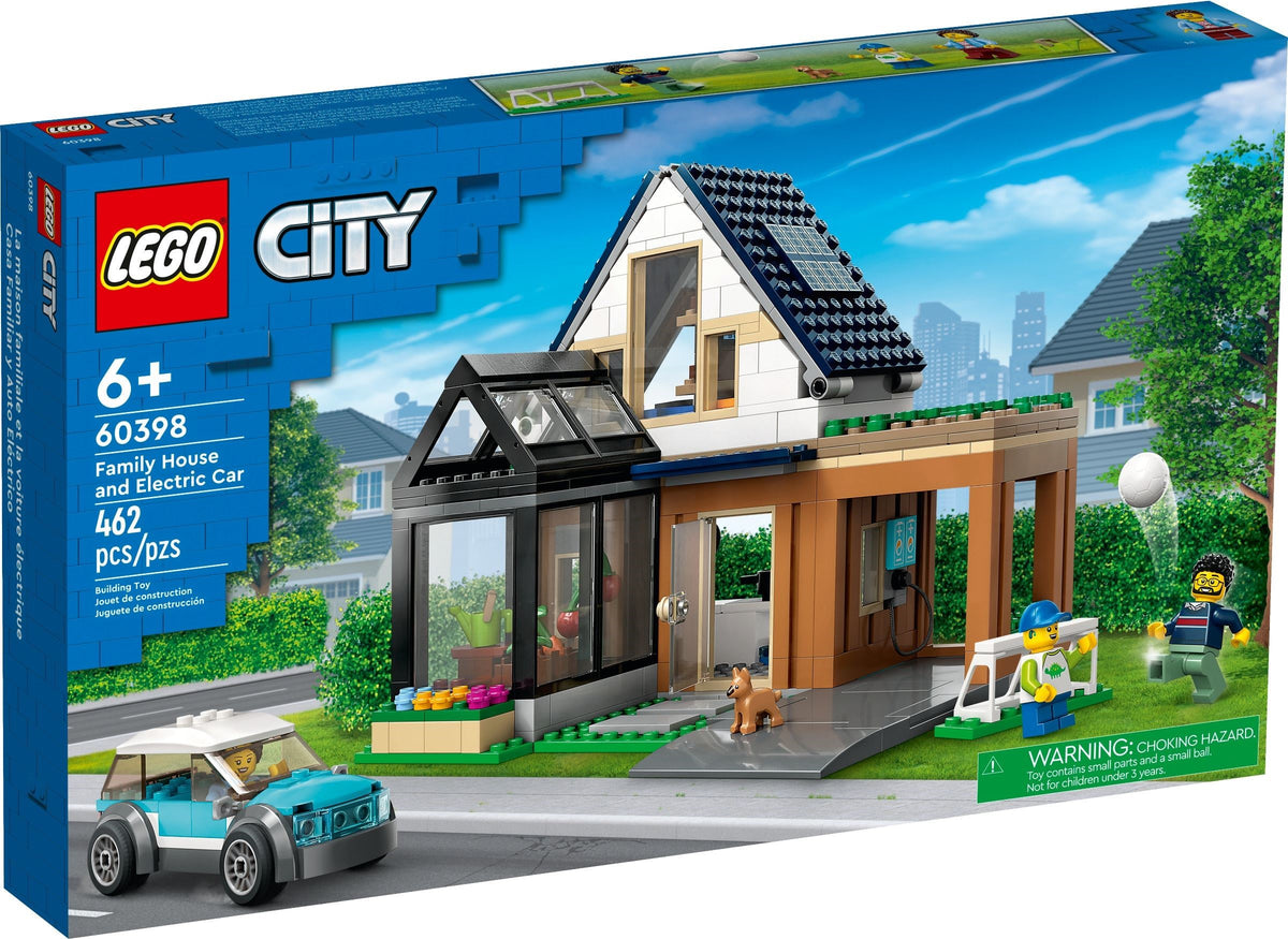 LEGO City 60398 Familienhaus mit Elektroauto
