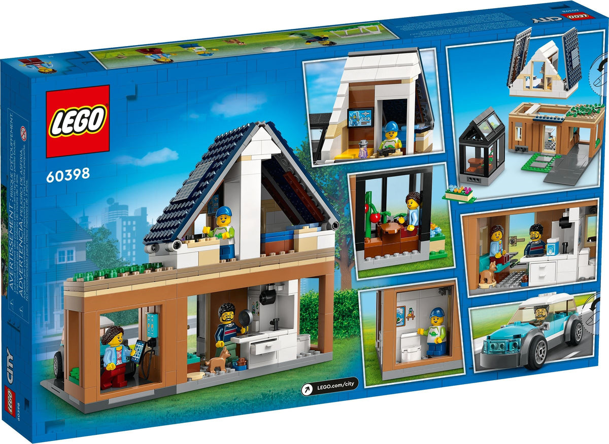 LEGO City 60398 Familienhaus mit Elektroauto