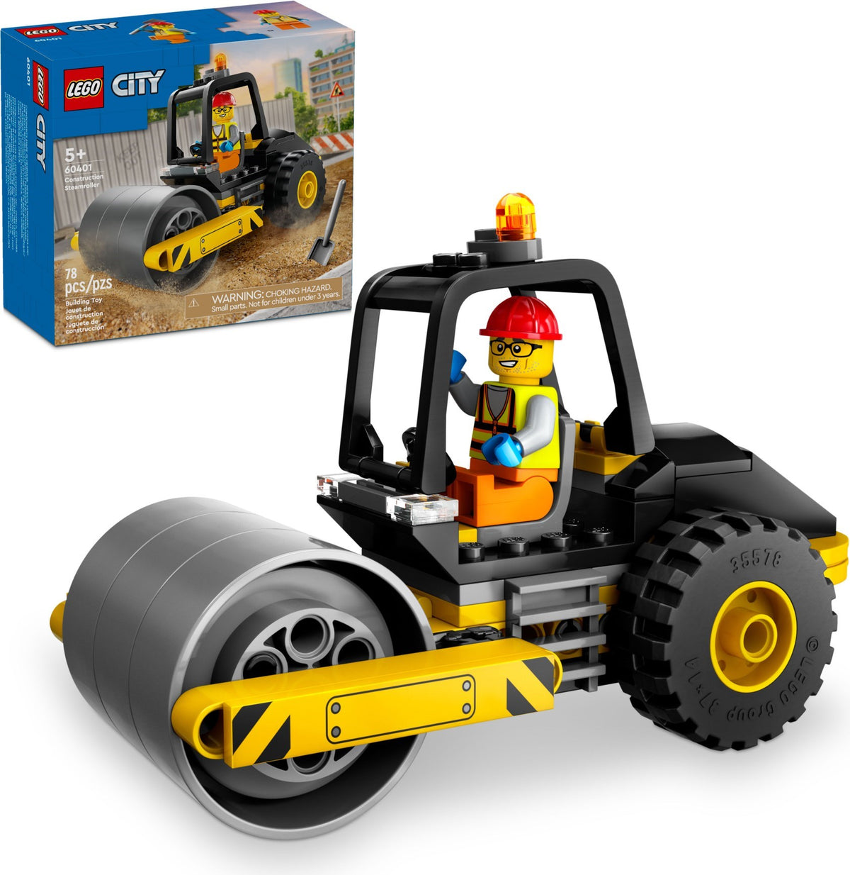 LEGO City 60401 Straßenwalze