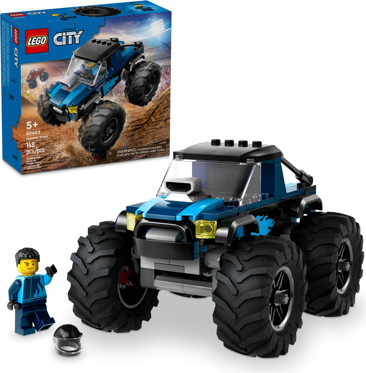 LEGO City 60402 Blauer Monstertruck