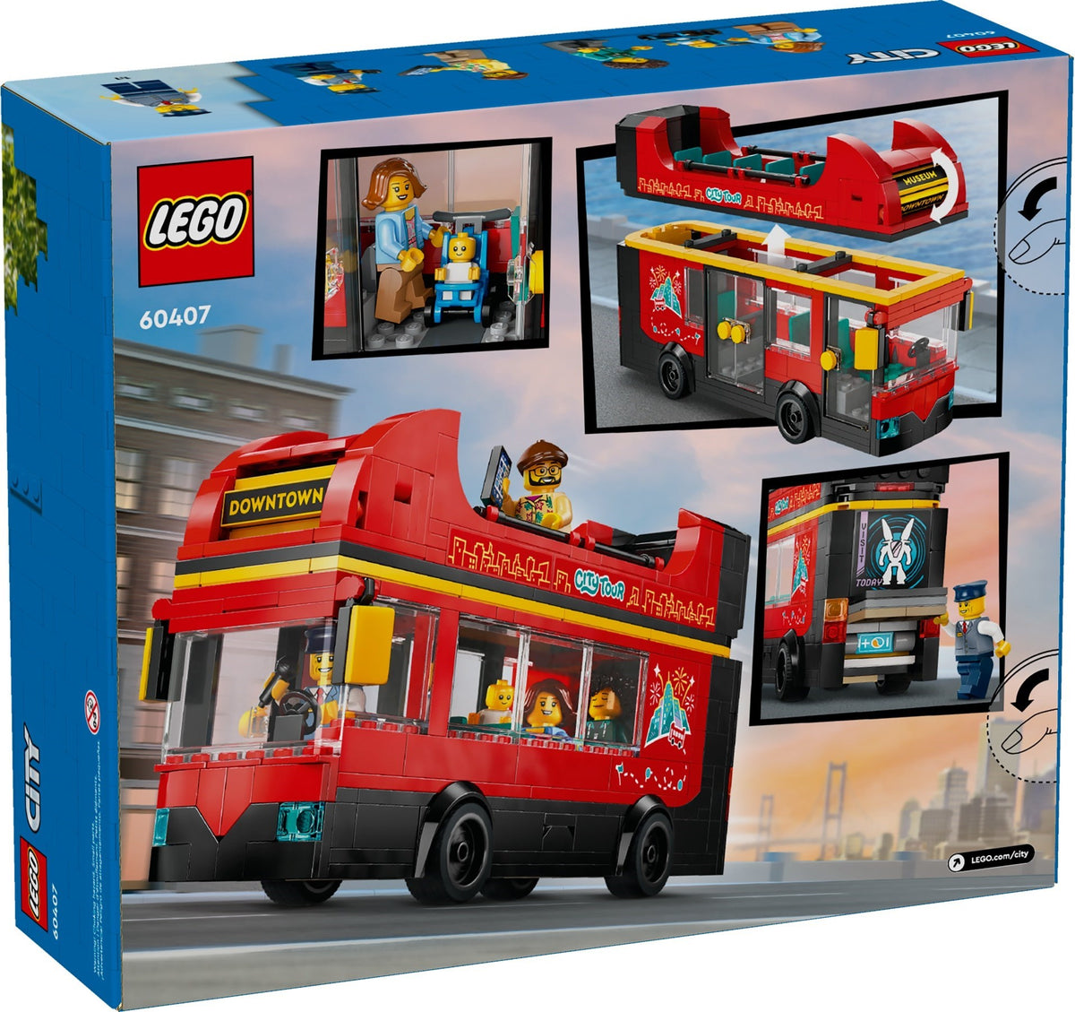 LEGO City 60407 Doppeldeckerbus