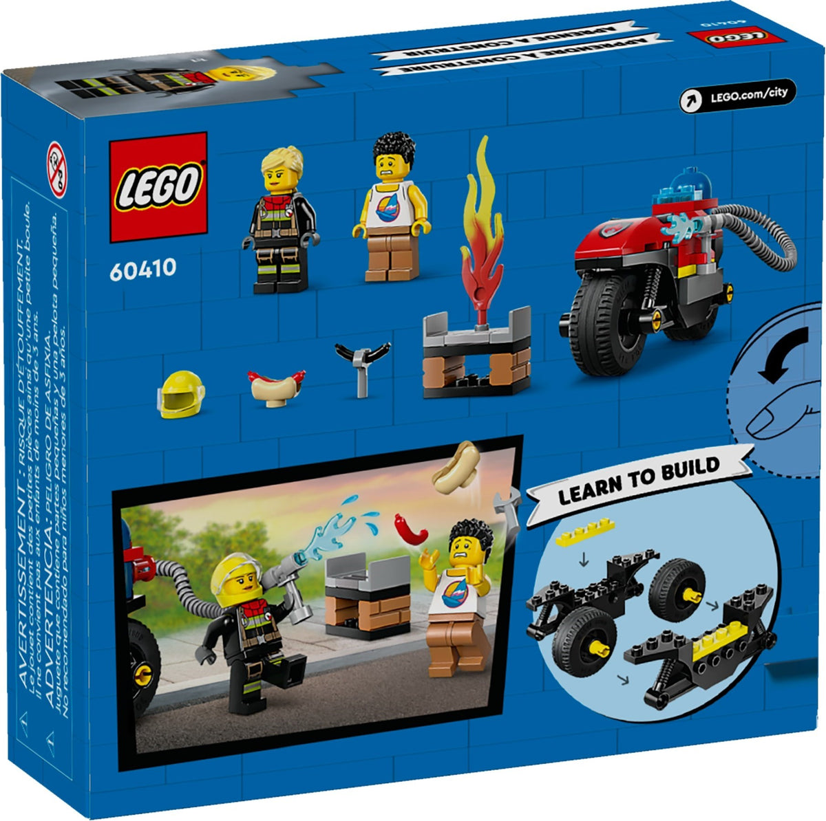 LEGO City 60410 Feuerwehrmotorrad