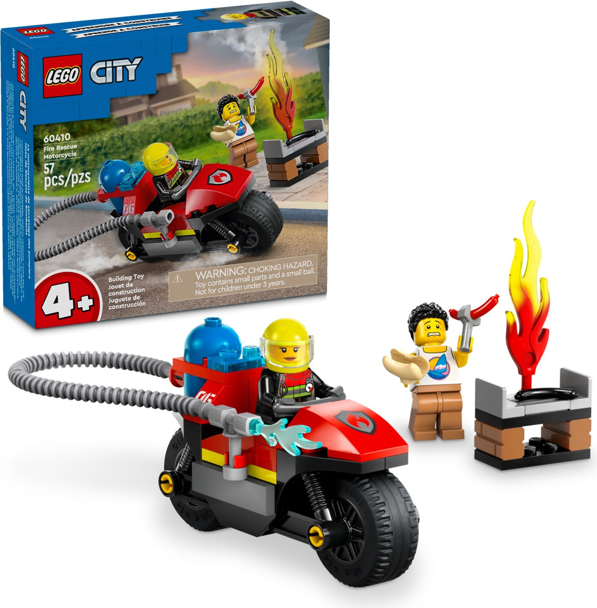 LEGO City 60410 Feuerwehrmotorrad