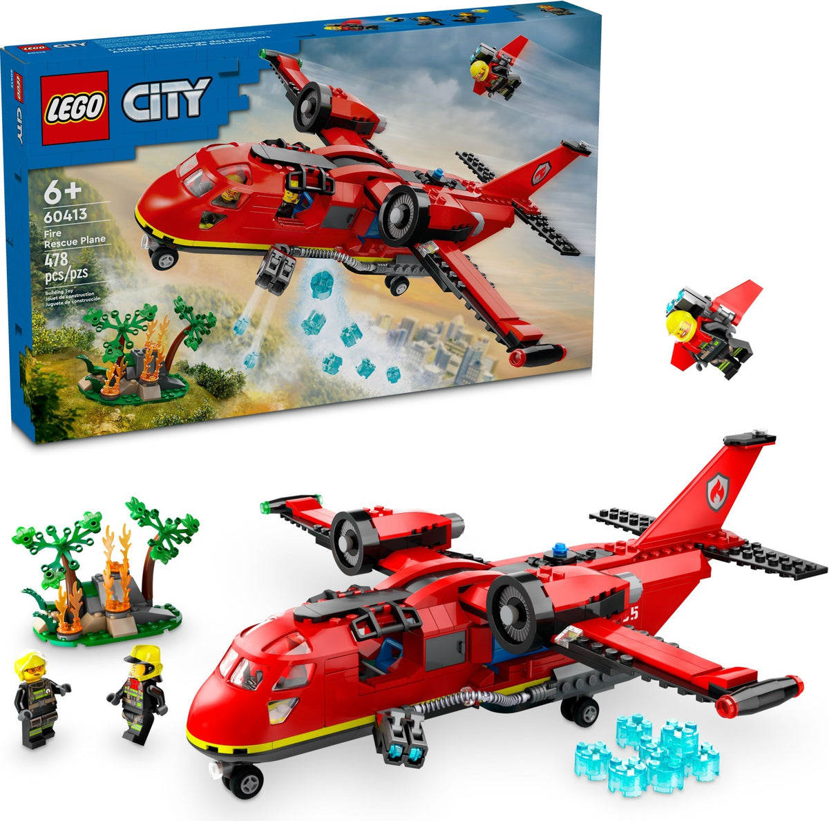 LEGO City 60413 Löschflugzeug