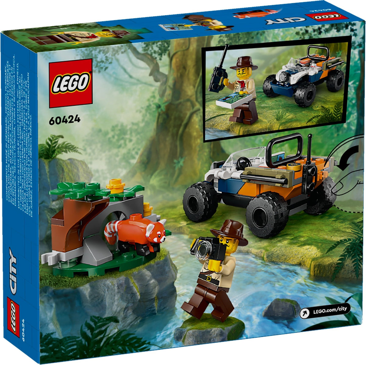 LEGO City 60424 Dschungelforscher-Quad