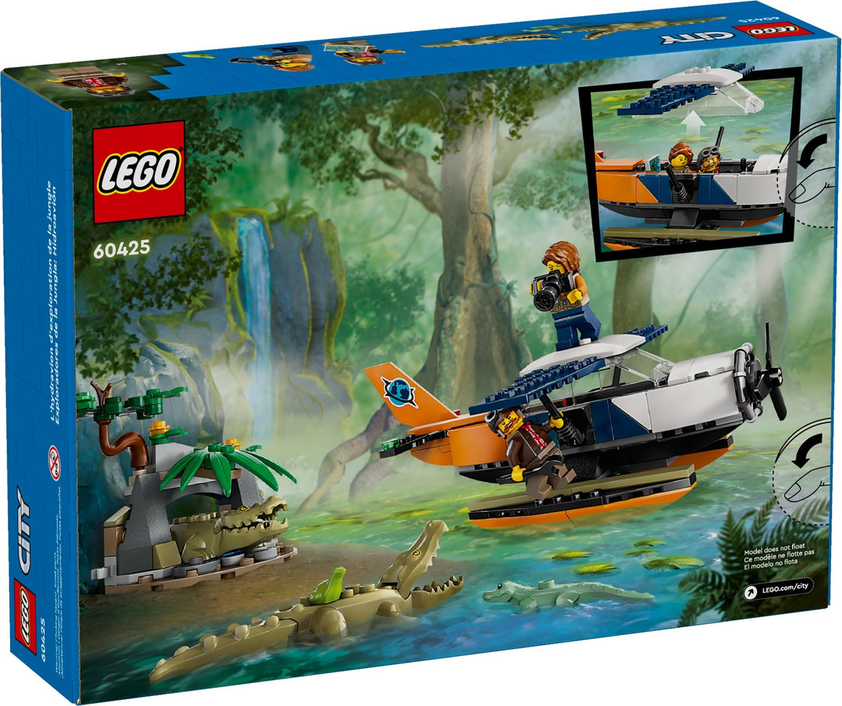 LEGO City 60425 Dschungelforscher-Wasserflugzeug